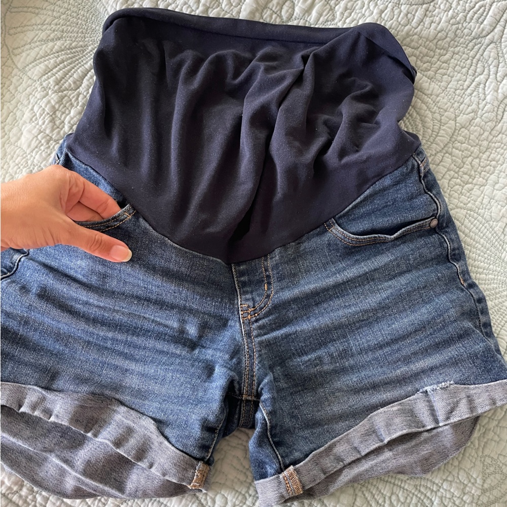Maternity Jean shorts